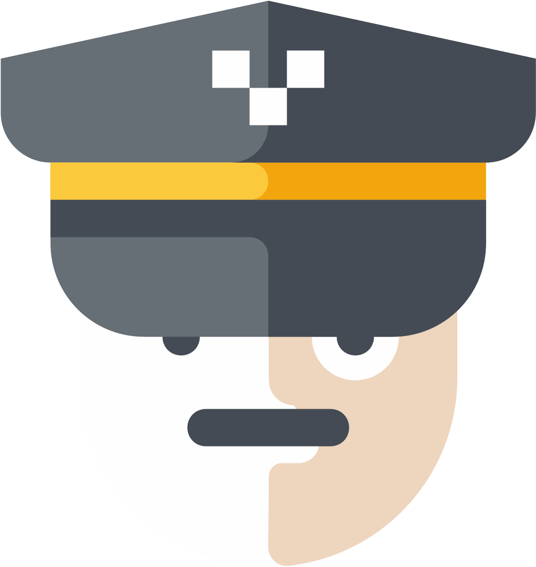 Taxi Driver Icon - Illustration Clipart (1600x1600), Png Download