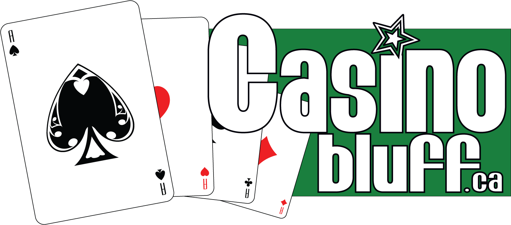 Casino Bluff - Playing Cards Ace Clipart (1737x764), Png Download