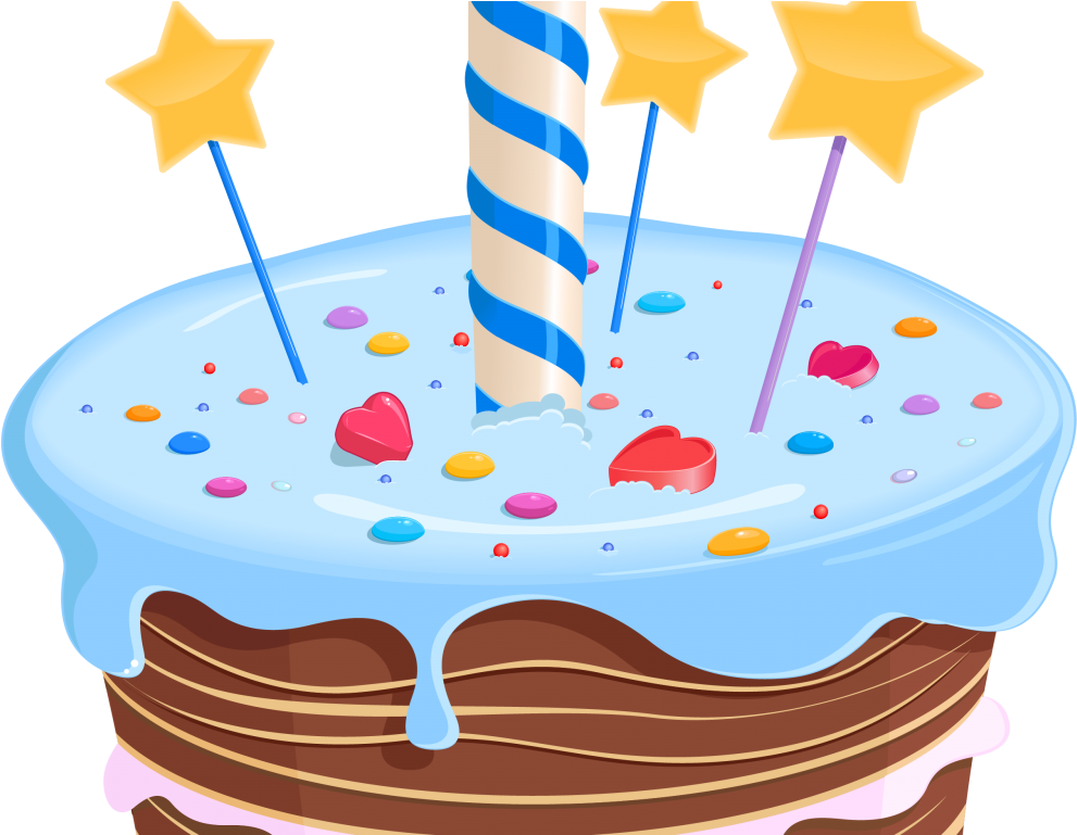Birthday Cake Clipart Fancy - First Birthday Cake Png Transparent Png (640x480), Png Download