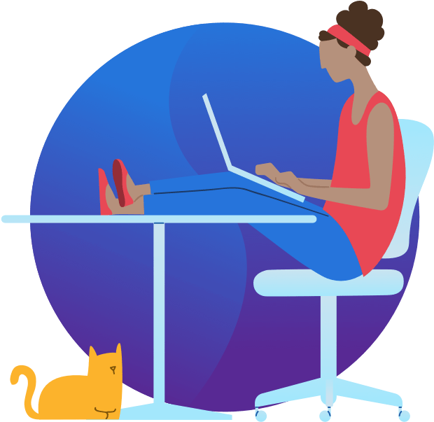 Everything You Need To Do Your Job Right - Computer Desk Clipart (760x640), Png Download