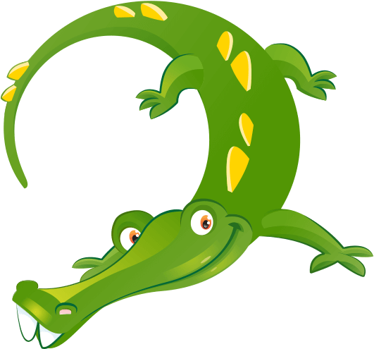 Crocodile Clipart Gorilla - Sticker - Png Download (700x700), Png Download