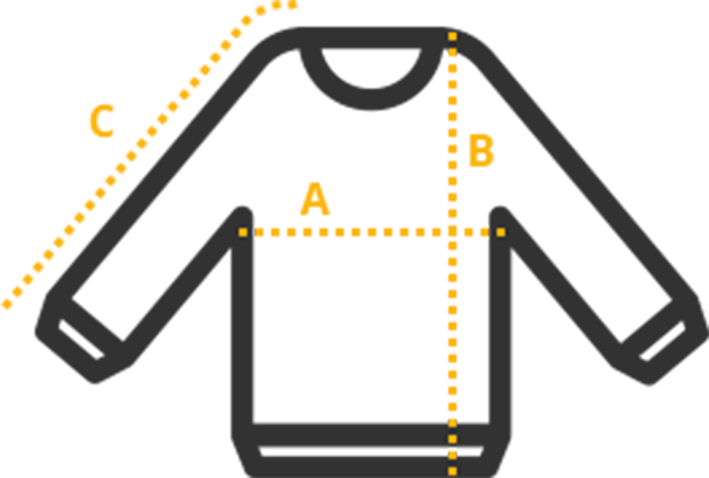 Measured With The Item Lying Flat - Clothing Clipart (792x534), Png Download