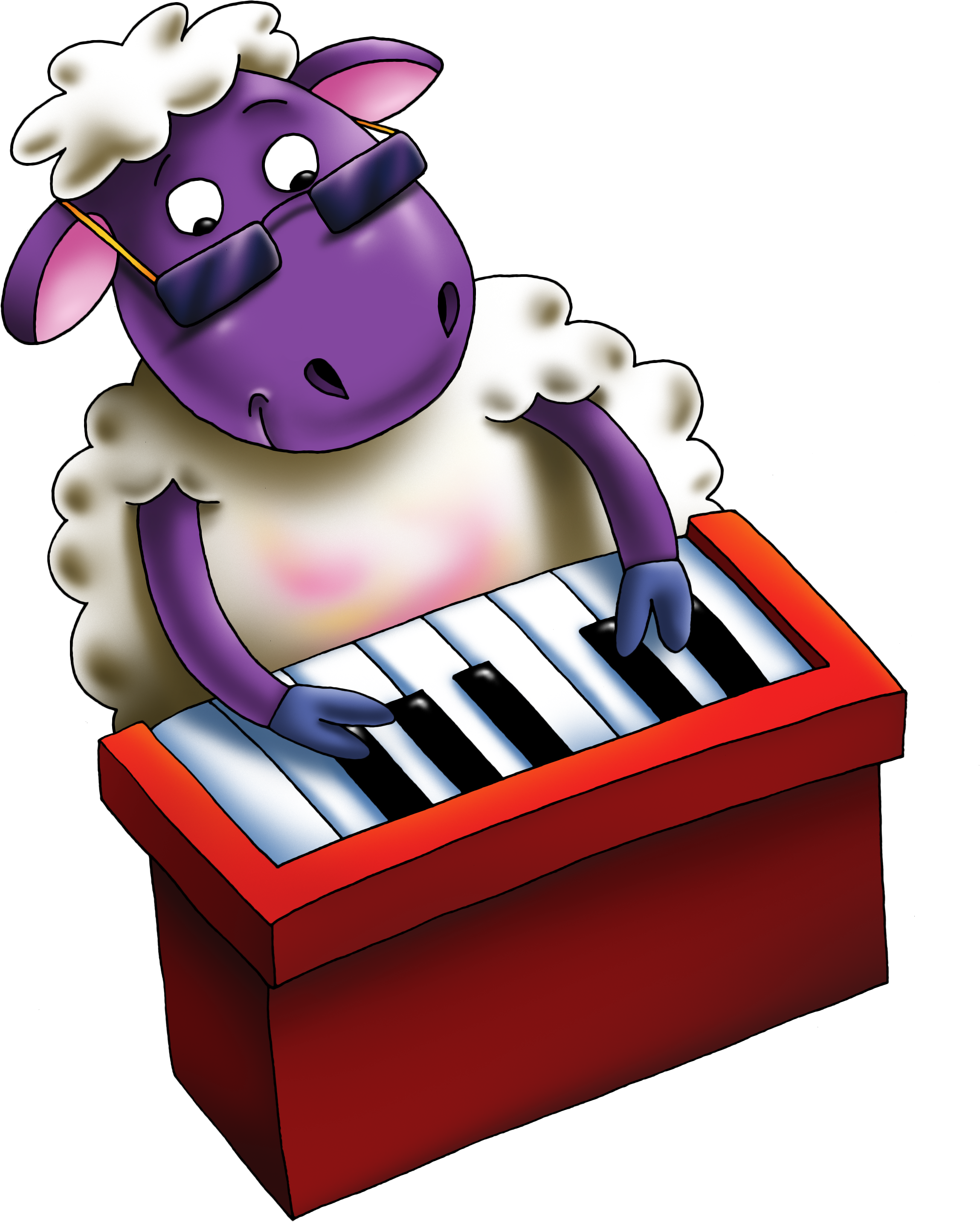 Music Clipart (2610x3189), Png Download