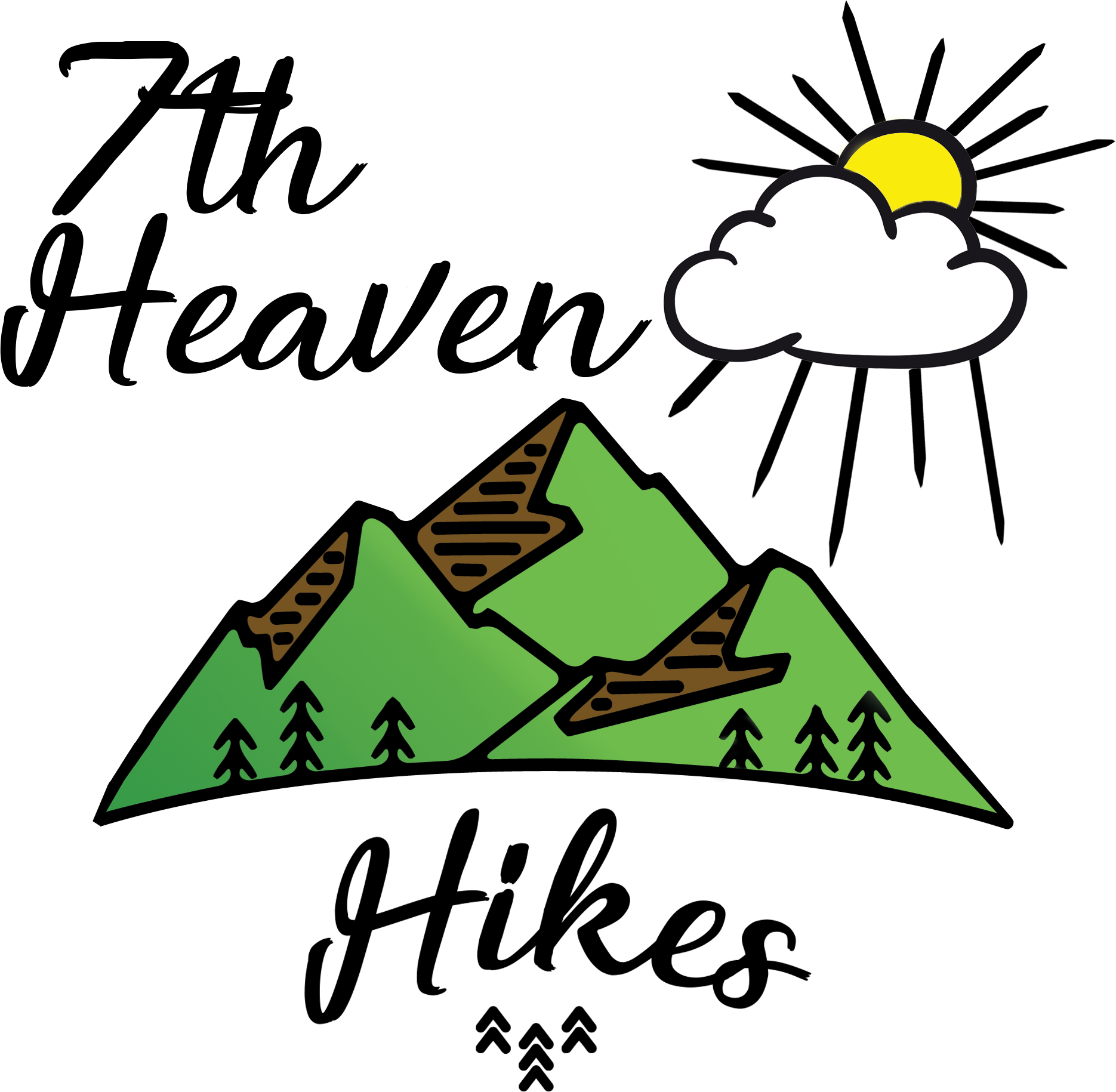 Take A Hikewith Us - 7th Heaven Clipart (1024x1002), Png Download