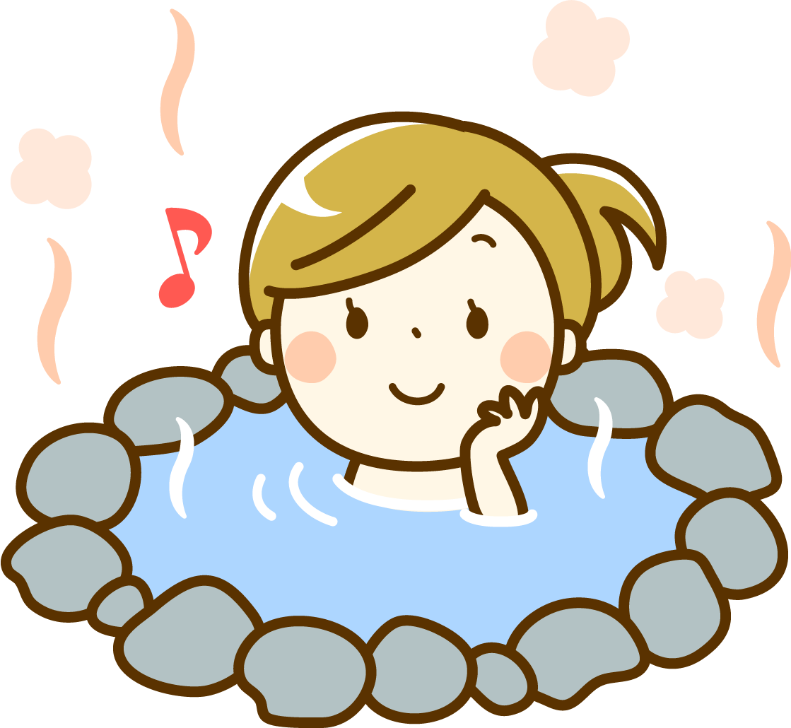 Hot Bath - Image - Hot Springs Clipart - Png Download (1119x1030), Png Download