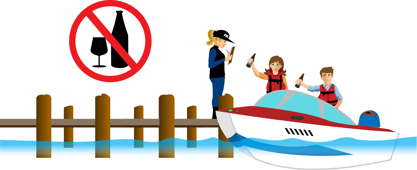 Clipart Boat Waterways - Clip Art - Png Download (1400x573), Png Download