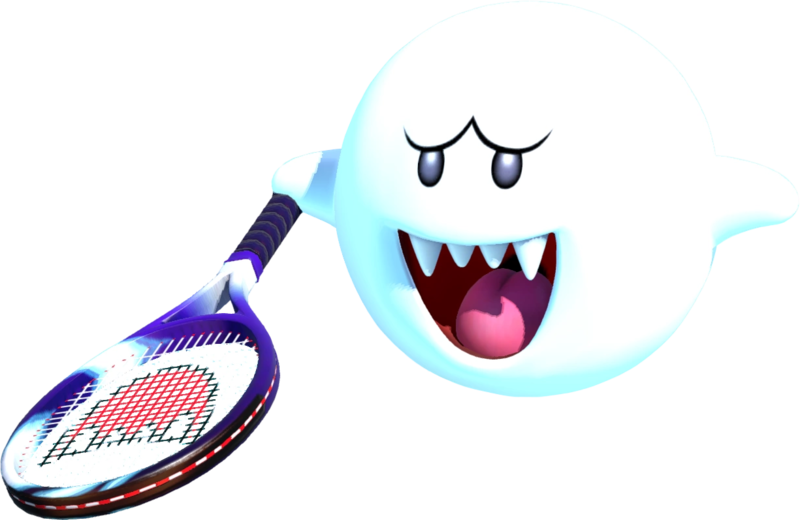Out Of All Of The Possible Villains From The Mario - Mario Tennis Aces Boo Clipart (800x520), Png Download