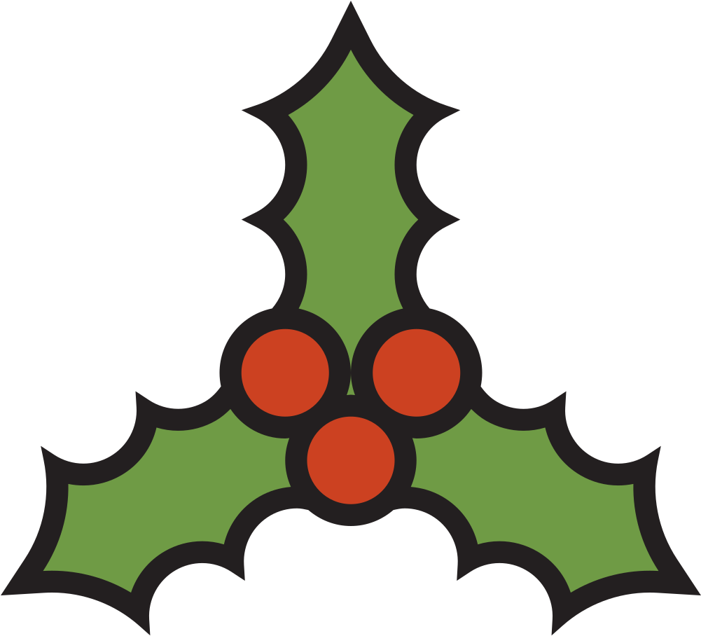 Open - Mistletoe Clipart - Png Download (1000x1000), Png Download