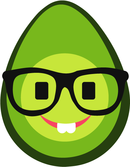 Avocado Clipart (618x618), Png Download