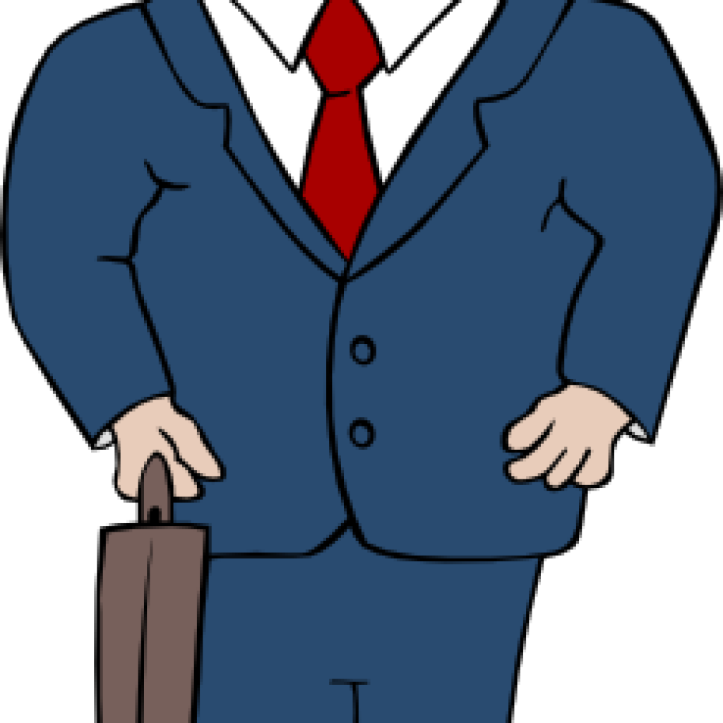 Adult Clipart Adult Clipart 4 Clipart Station School - Cartoon Man In Suit - Png Download (1024x1024), Png Download