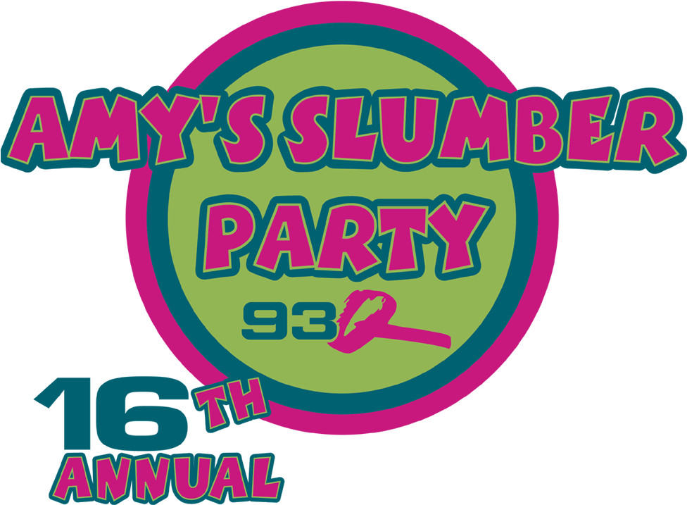 16th Annual Amy's Slumber Party Clipart (1000x763), Png Download