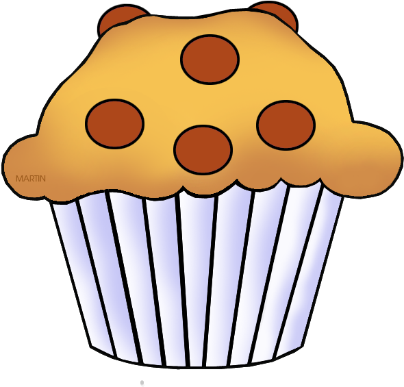 Chocolate Muffin - Muffin Clipart (648x592), Png Download