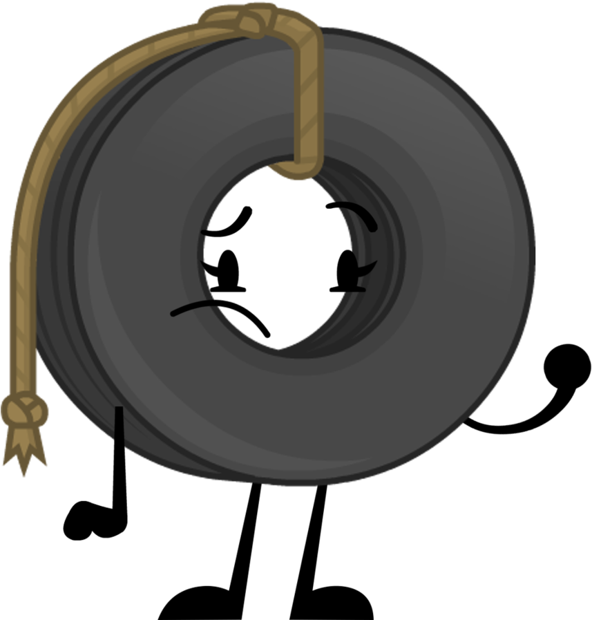 Tire Swing Pose - Tire Swing Drawing Transparent Clipart (884x904), Png Download