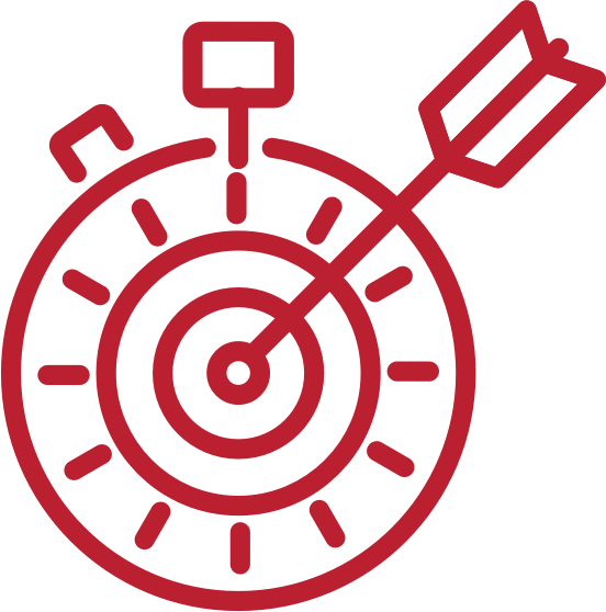 Promotional Strategy - Icon Pink Clock Png Clipart (552x558), Png Download