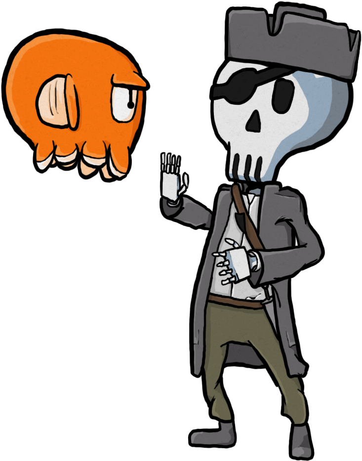 Promo Skeli-dreads - Cartoon Clipart (750x950), Png Download