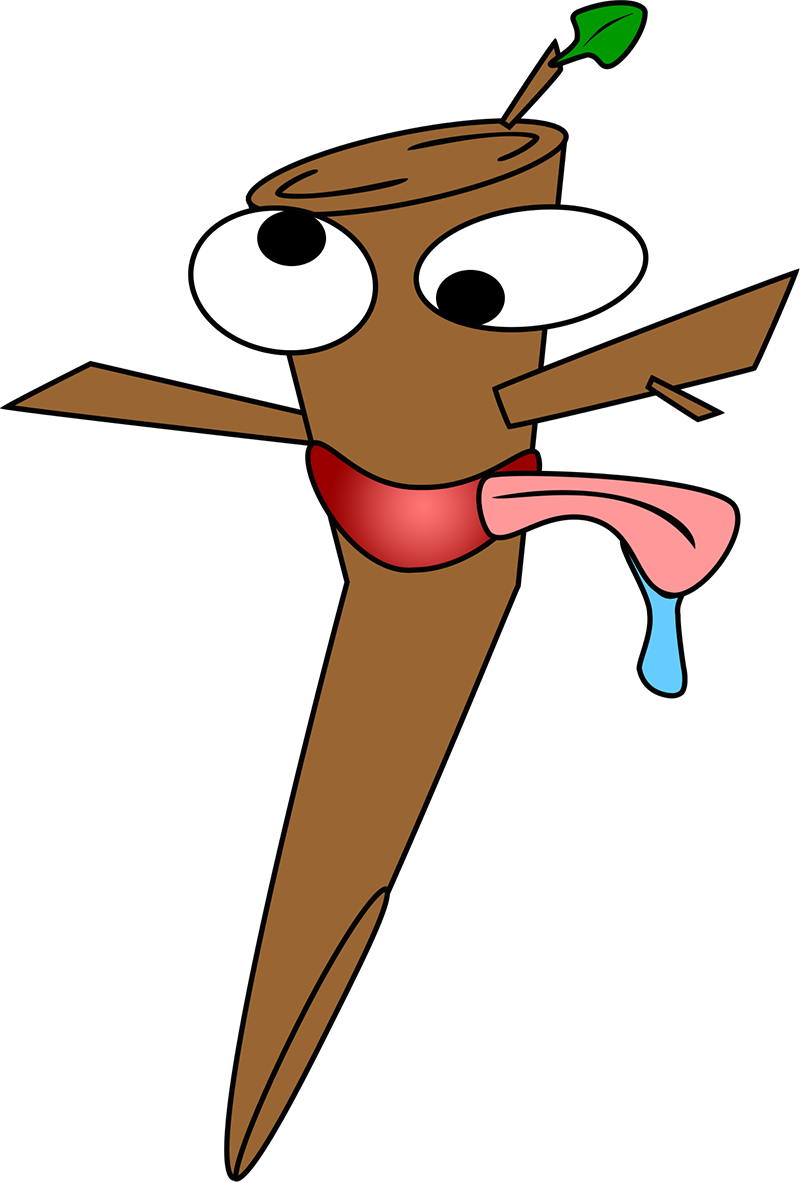 Psychostick's Mascot, Stic - Psychostick Logo Clipart (800x1182), Png Download