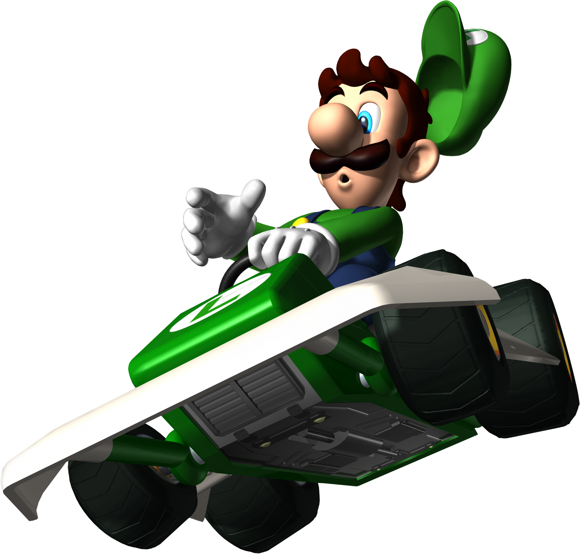 Mario Kart Ds Promotional Art Clipart (2362x2362), Png Download