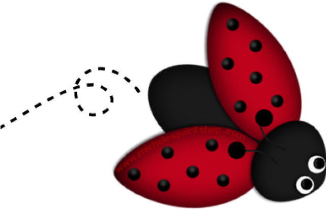 Branch Clipart Ladybug - Ladybug Designs - Png Download (640x480), Png Download