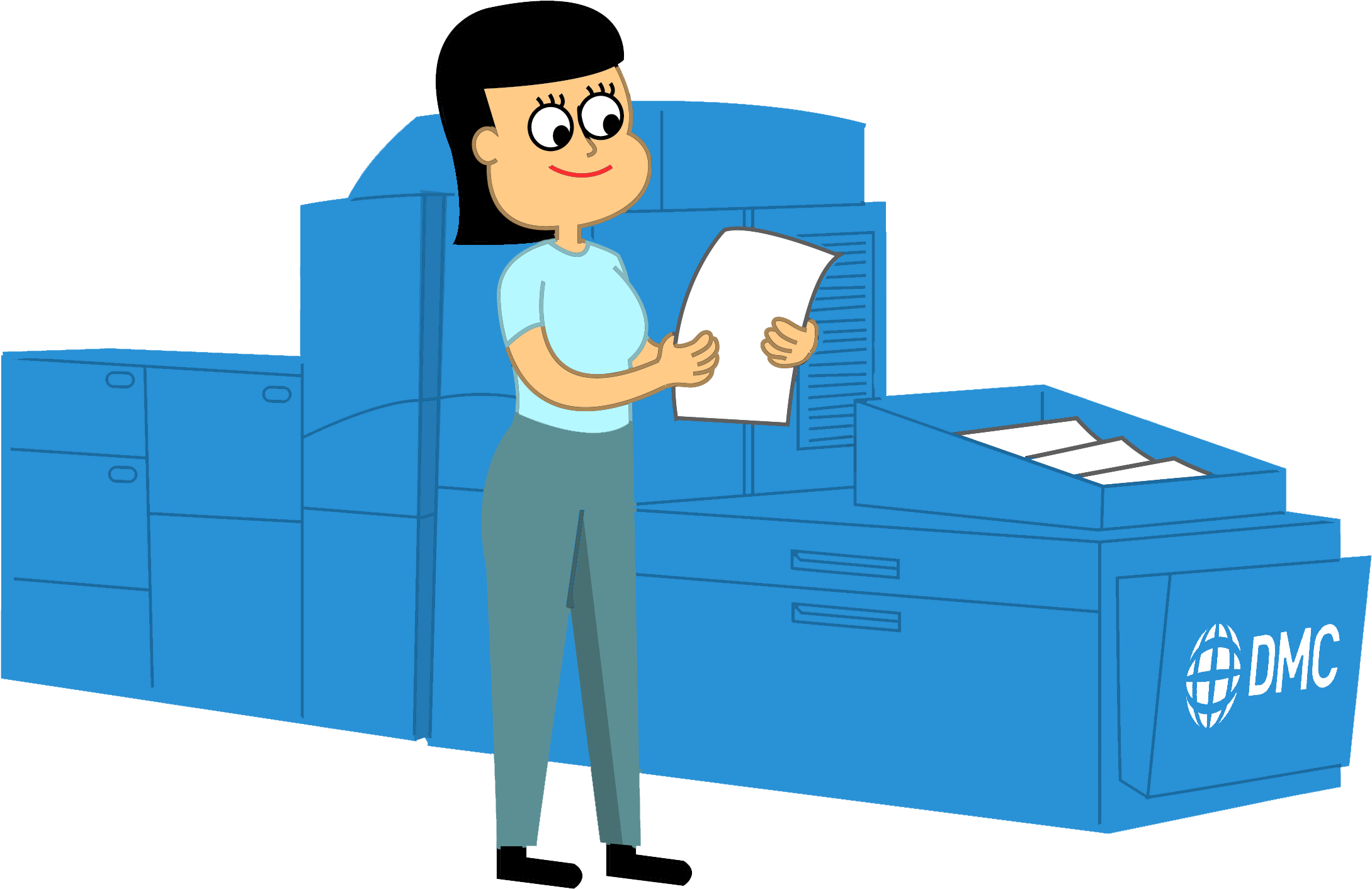 Services Centredirect Centre Mailing - Clip Art - Png Download (2568x1674), Png Download