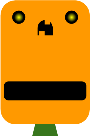 Reskinjack O Lantern Clown Fish Clipart (960x720), Png Download