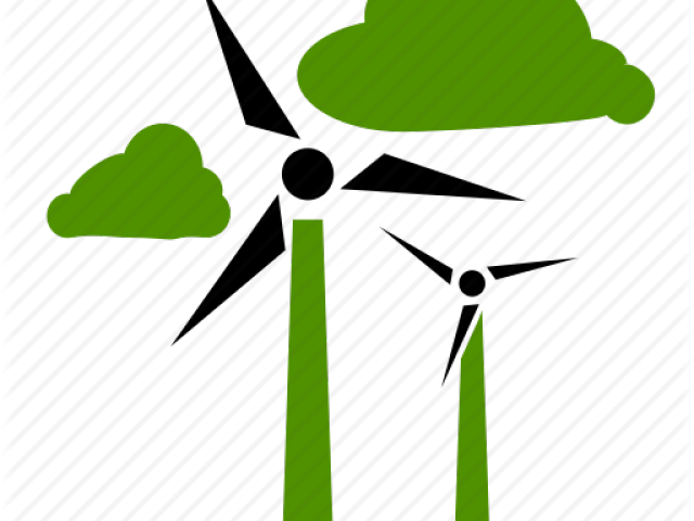 Green Clipart Windmill - Windmill - Png Download (640x480), Png Download