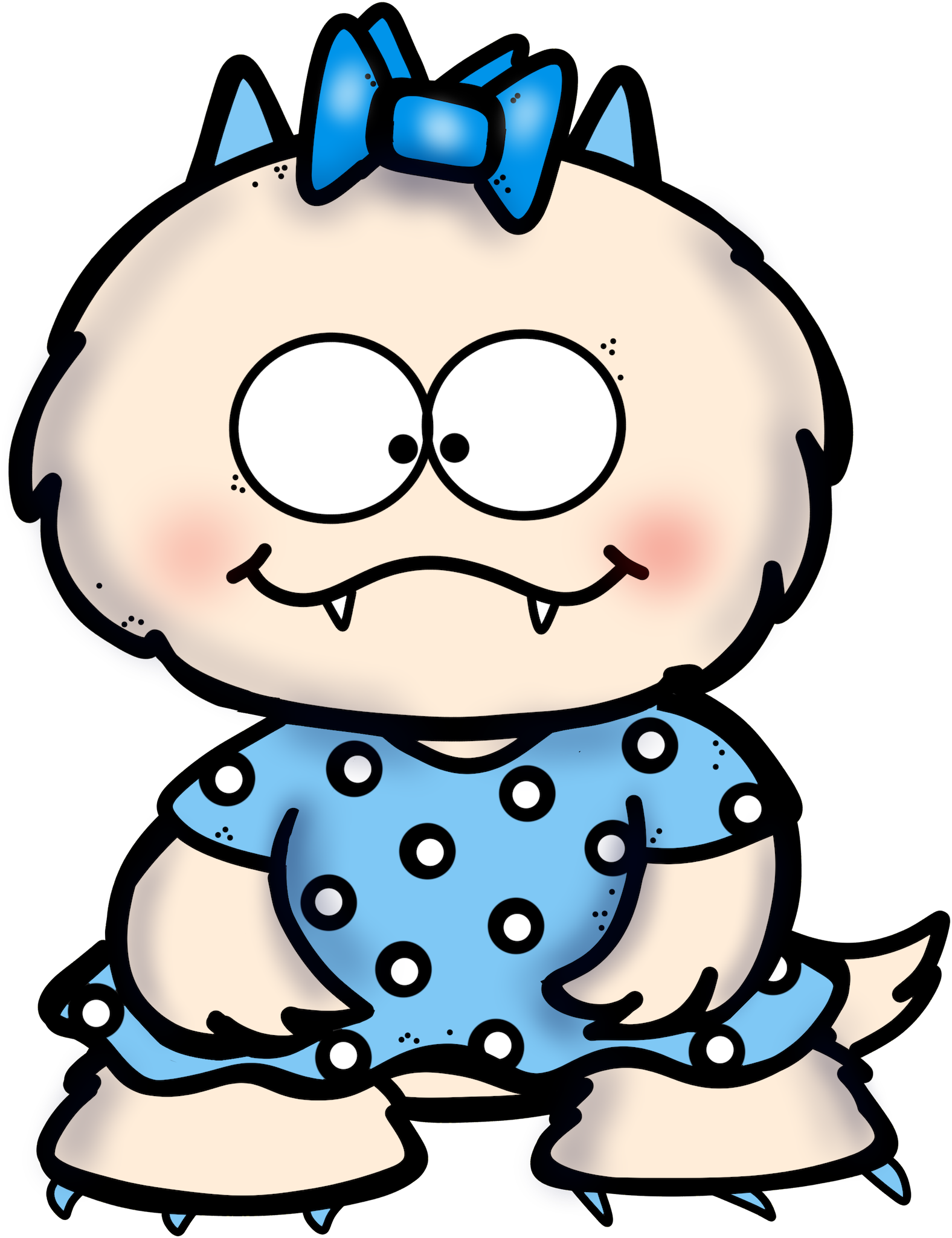 *✿**✿*monster*✿**✿* Clipart (1610x2100), Png Download