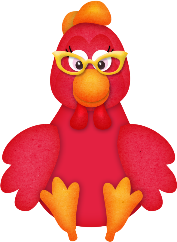 Animais Da Fazenda E Etc Birds Clip - Clip Art - Png Download (662x870), Png Download