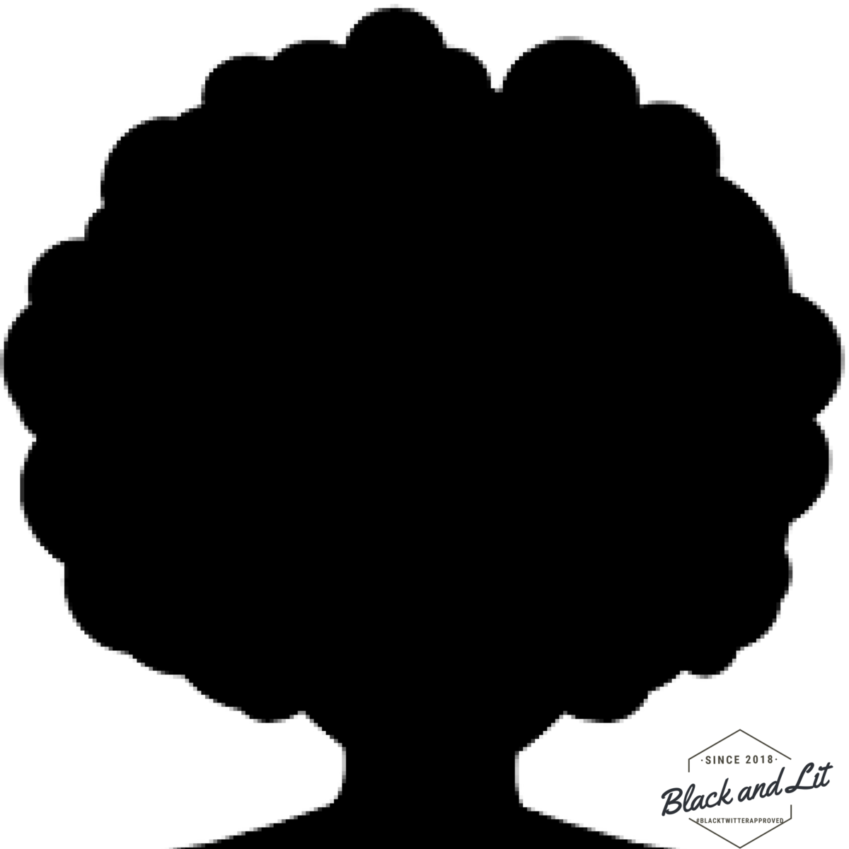 Clip Free Download Our Hair Grows Towards - Silhueta Mulher Afro - Png Download (1200x1200), Png Download