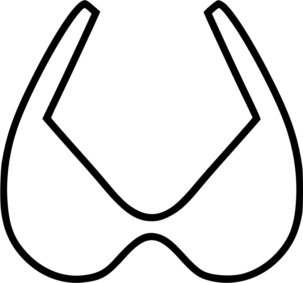 Womens Wear Lingerie Dress Bra Comments - Line Art Clipart (981x918), Png Download