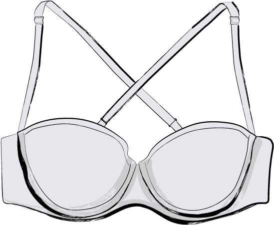 Multiway Bra - Thirdlove Clipart (600x600), Png Download