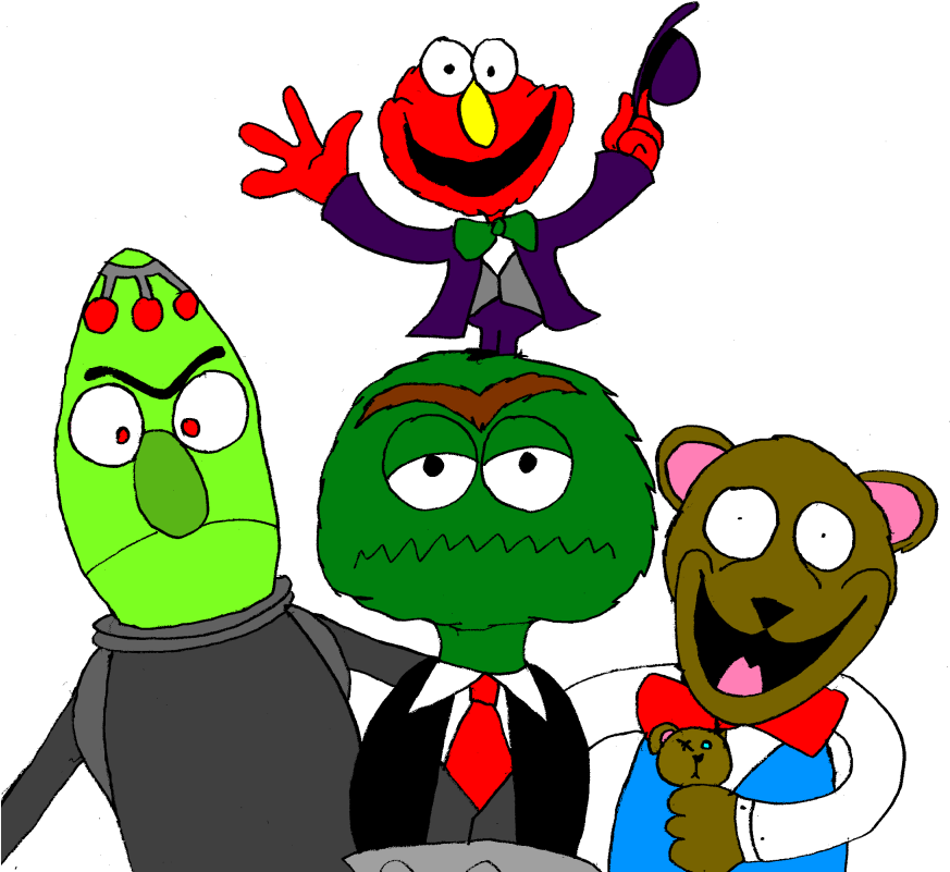 Super Grover's Enemies By Sumperson - Grover Clipart (876x818), Png Download