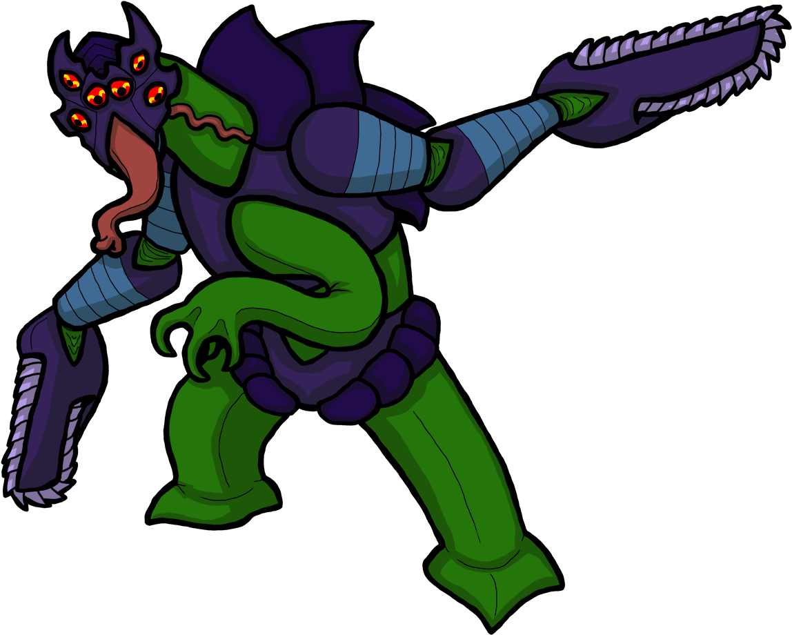 Atom Kaiju File - Cartoon Clipart (1200x982), Png Download