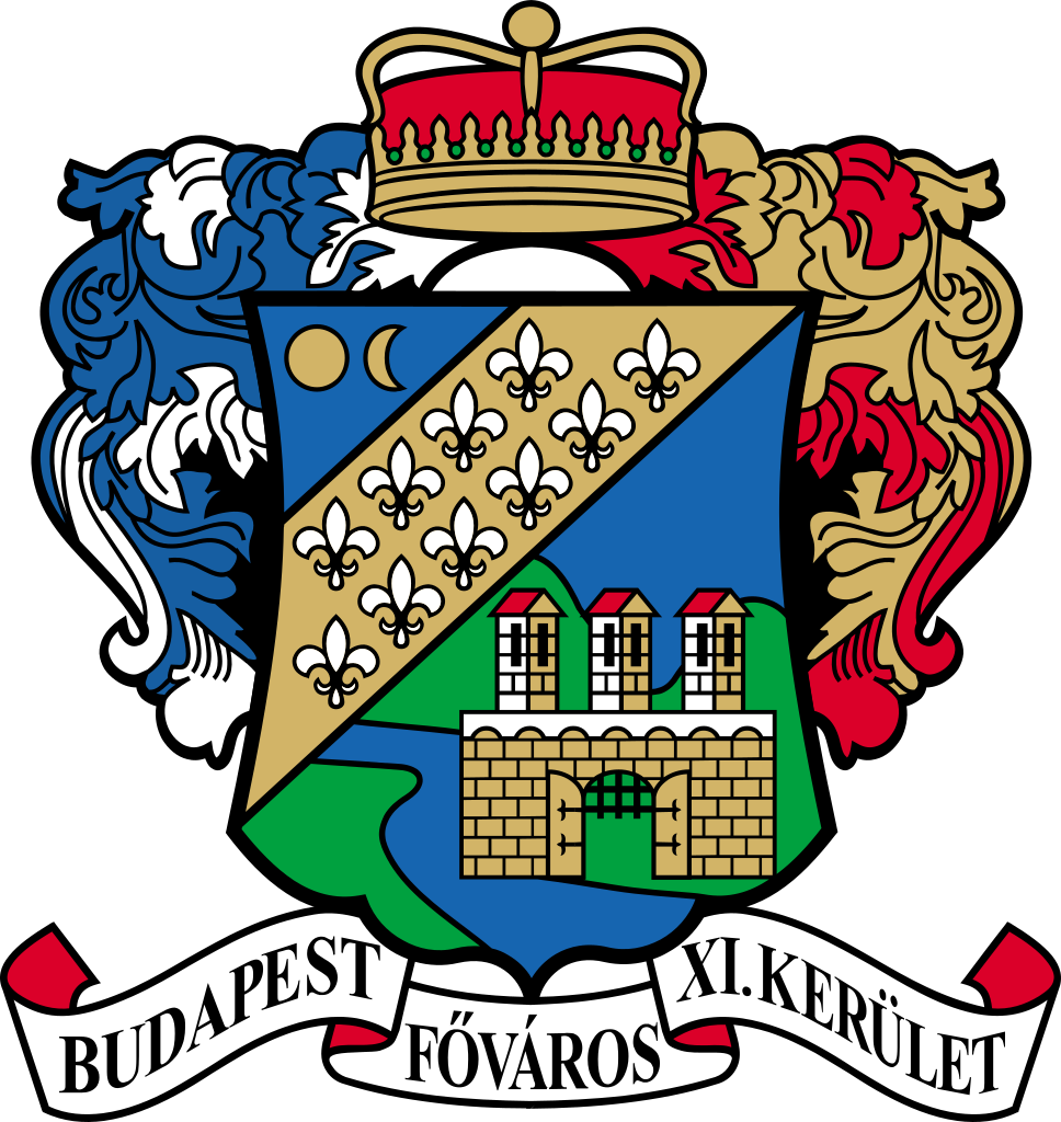 Coat Of Arms Of The 11th District Of Budapest - Budapest Clipart (968x1024), Png Download