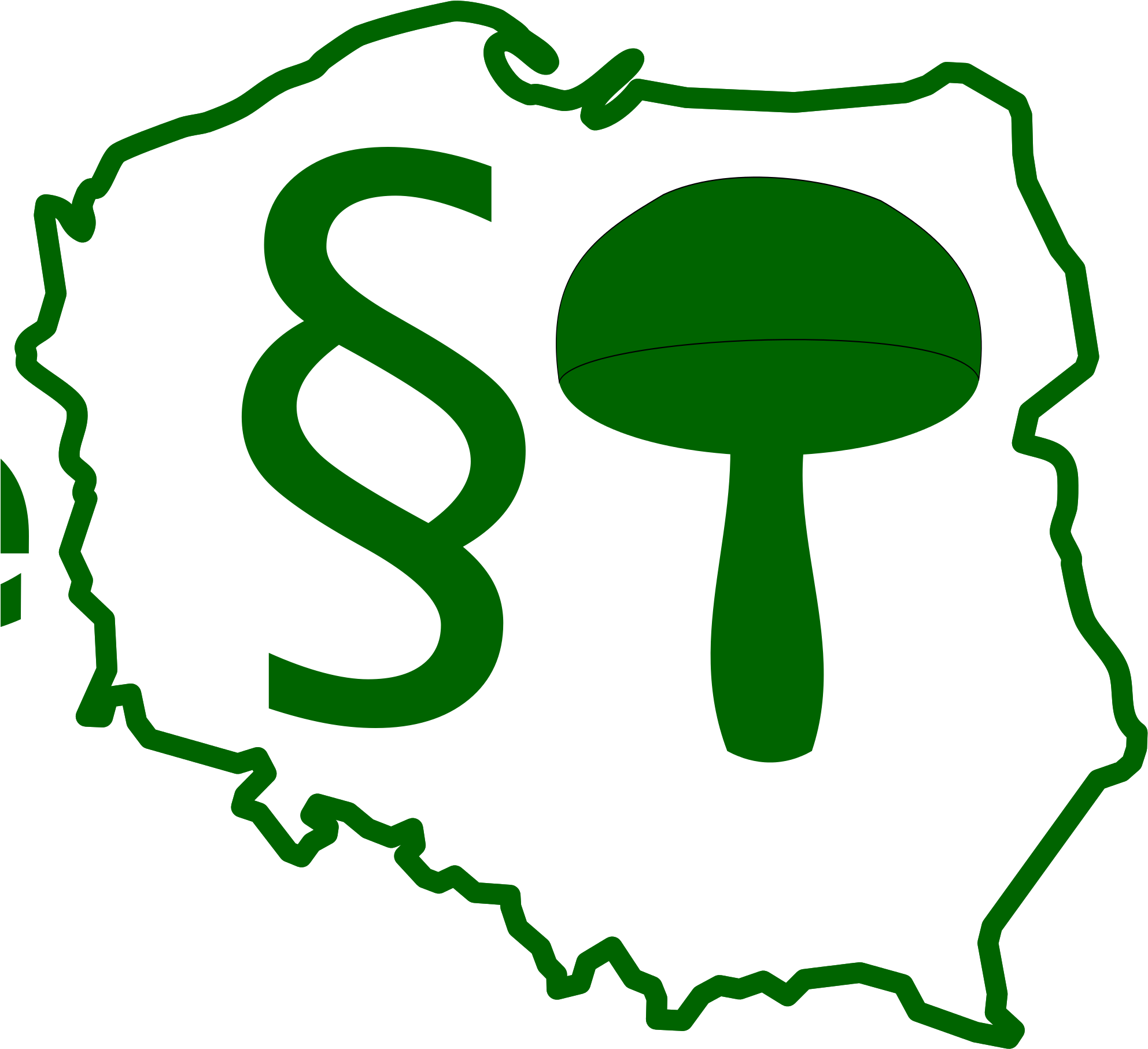 Open - Biało Czerwonamapa Polski Clipart (2000x2000), Png Download