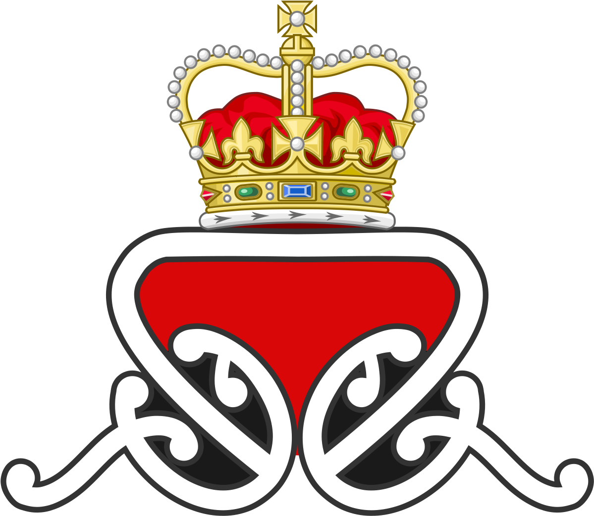 New Zealand Heraldry Clipart (1200x1200), Png Download