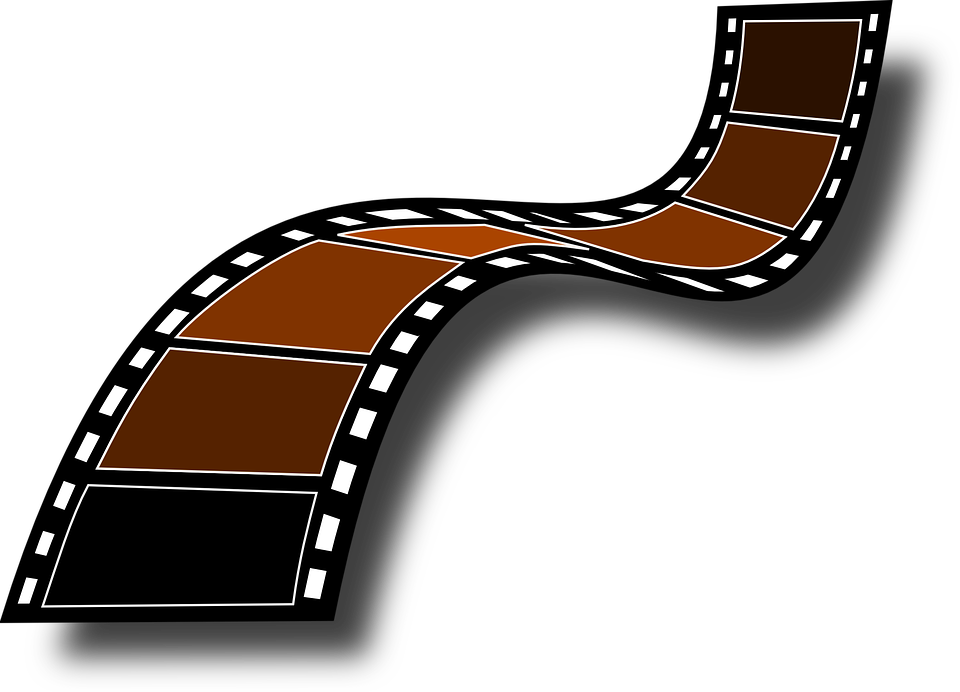 Video Recorder Clipart Film Roll - Animated Movie Clip Art - Png Download (960x692), Png Download