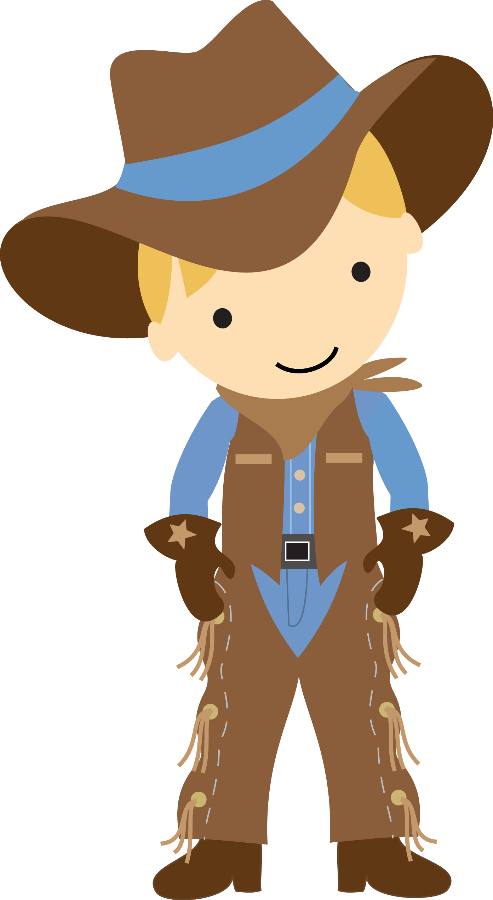 Cowboy E Cowgirl - Cowboy Clip Art Png Transparent Png (493x900), Png Download