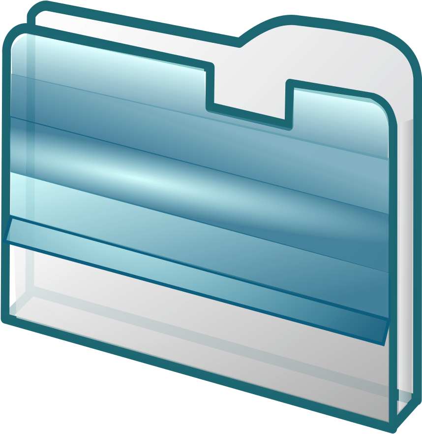 Folder Blue - Blue 2.1 Clipart (1024x1024), Png Download