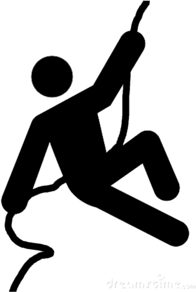 Denver Social Climb - (set Of 2) Caution Wet Floor 6" X 9" Sticker (black Clipart (565x600), Png Download