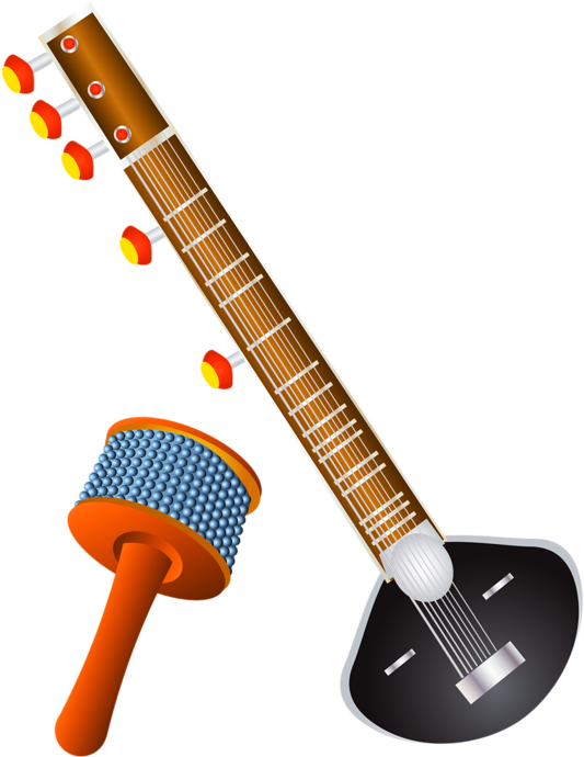 Music Instrumentsclip - Müzik Aletleri - Png Download (625x800), Png Download