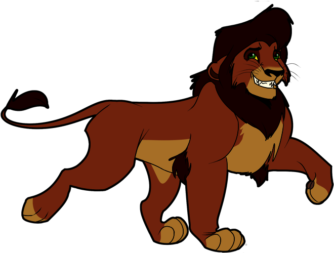 Kovu U00ab Vanhelsingspet S Album Fan Art Albums Of - Drawings Of Kovu From Lion King 2 Clipart (713x500), Png Download