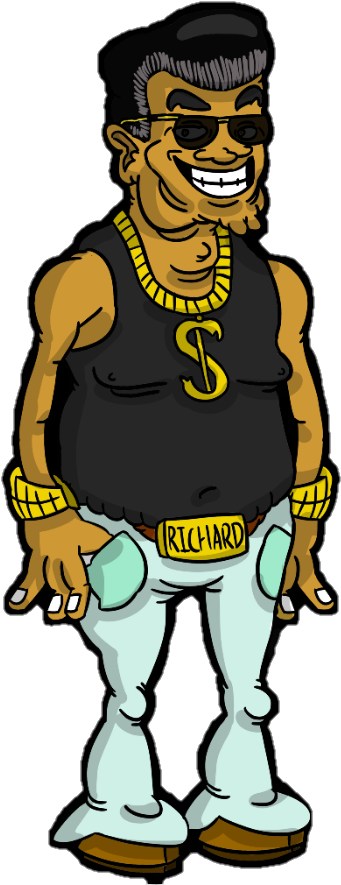 Tito Dick Vector - Name Clipart (448x897), Png Download