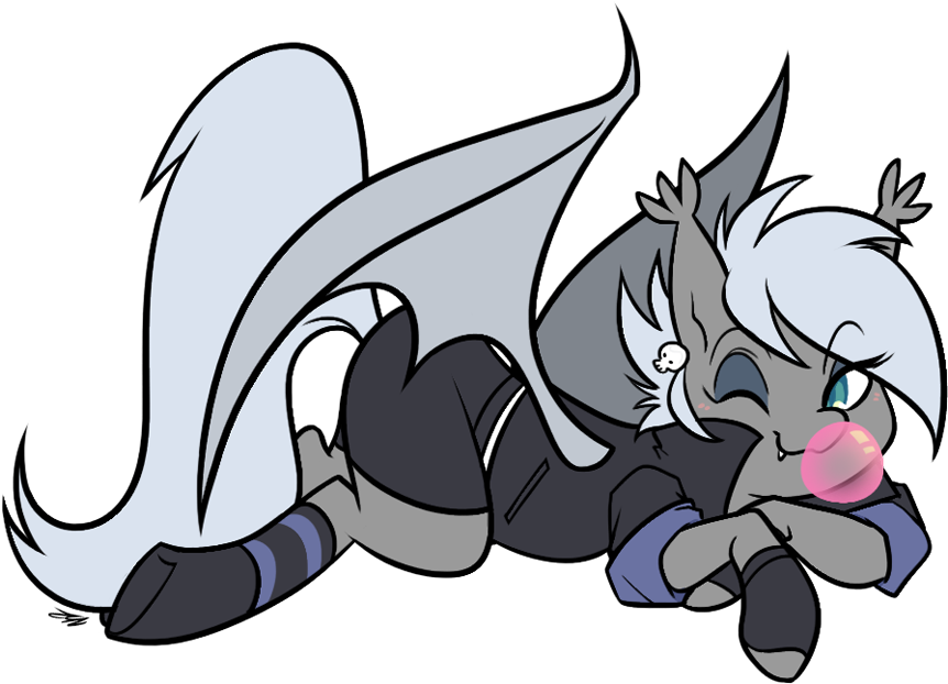 #1191766 - - 3, Artist - Egophiliac, Bat Pony, Bedroom - Artist Clipart (895x646), Png Download