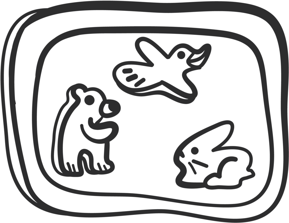 These Traditional Puzzles Work On So Many Levels, From - Line Art Clipart (1024x1024), Png Download