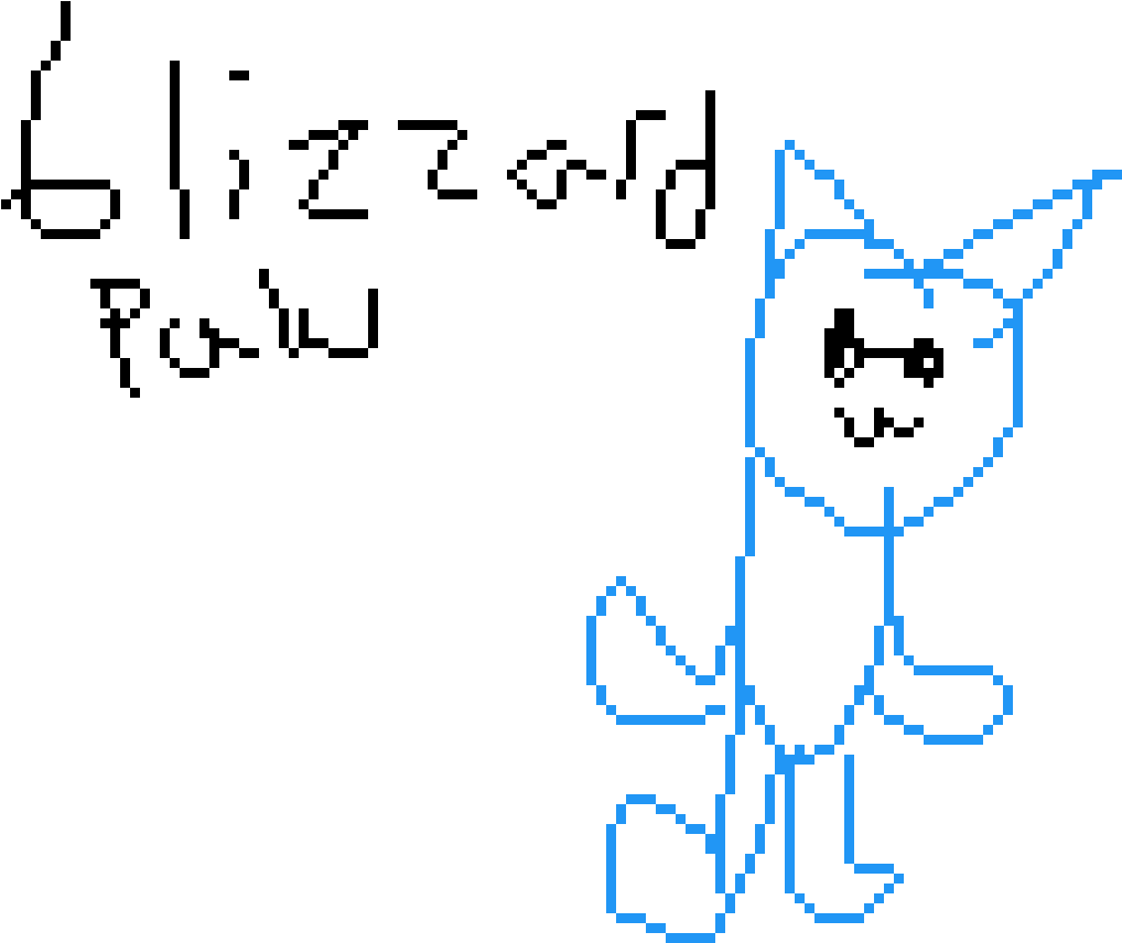 Warrior Thing - Blizzard Paw - Cartoon Clipart (1125x900), Png Download