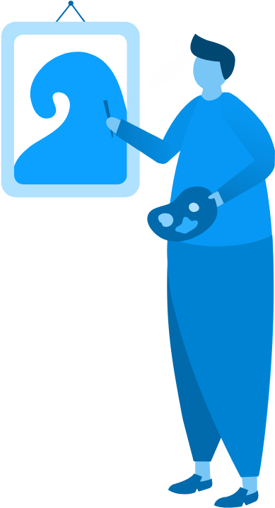 Collectors And Galleries Invest In Artists That Show - Art Clipart (1099x980), Png Download