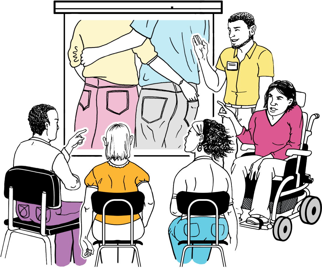 Sex Education For Adults With Disabilities - Sexual Education For People With Disabilities Clipart (1263x1264), Png Download