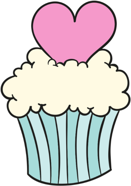 Cupcake Clipart (480x719), Png Download