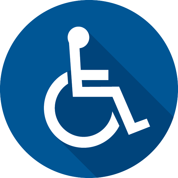 Link To Special Needs Page - Accessible Entrance Sign Clipart (600x600), Png Download