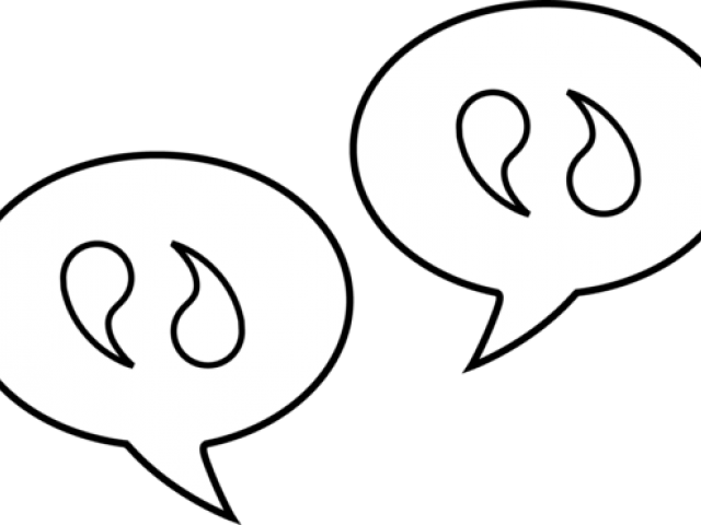 Quotes Clipart Debate - Quotes Clip Art Transparent - Png Download (640x480), Png Download
